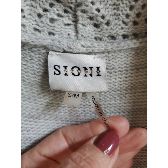 EUC Sioni Sleeveless Cardigan Duster Size Small - Picture 6 of 10